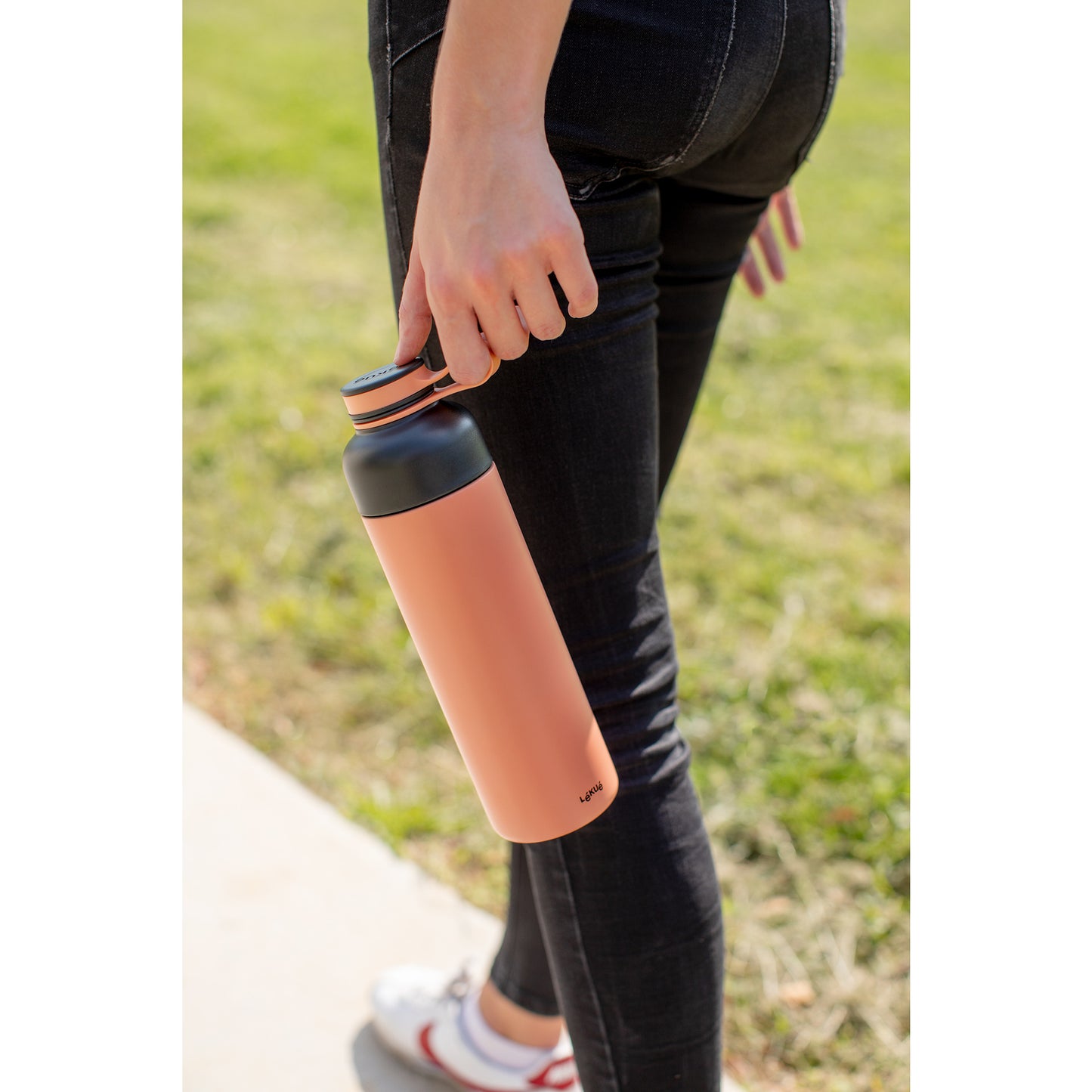 Insulated Bottle To Go, 500 ml - Coral
