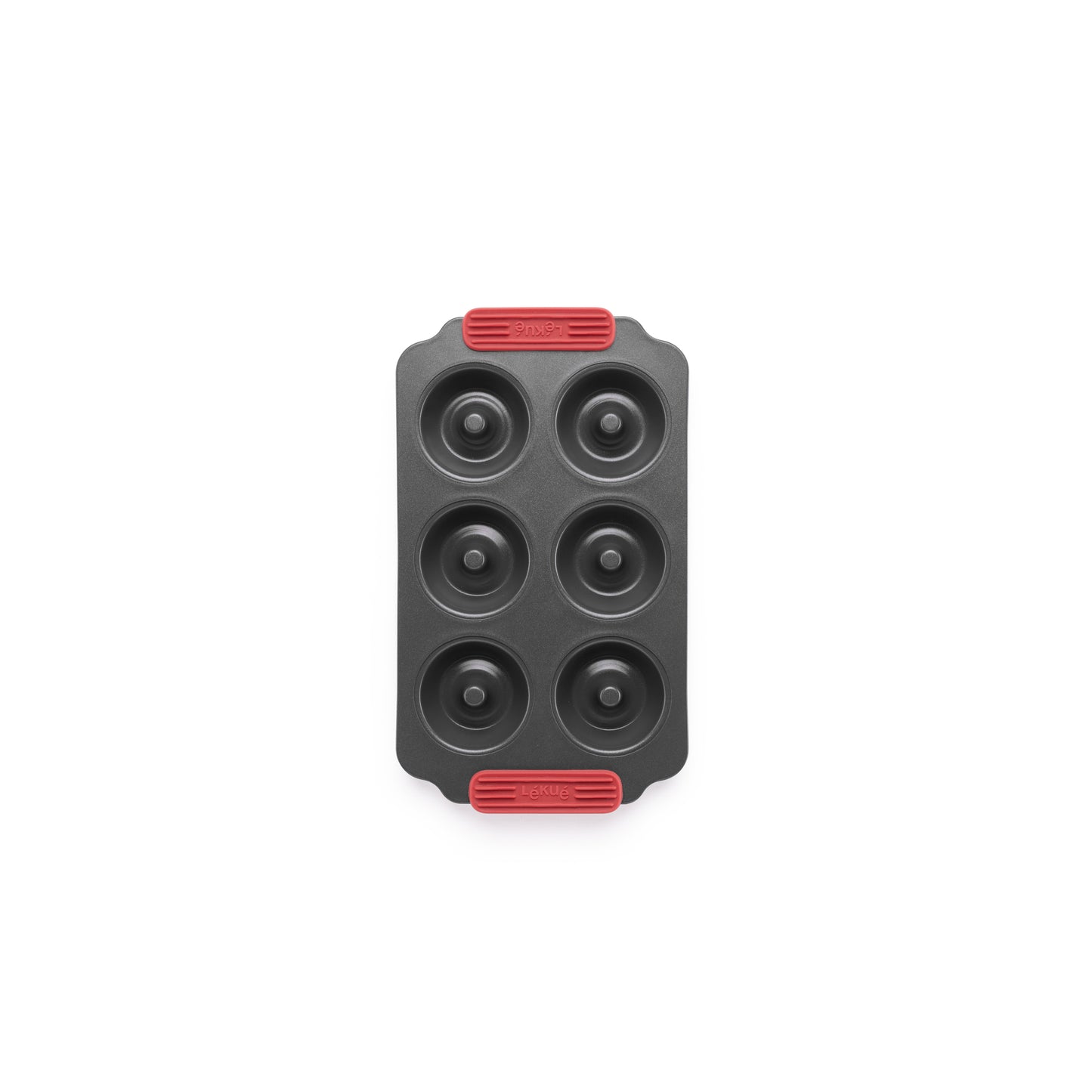Non-Stick Doughnuts Mould, 6 Hole - Grey