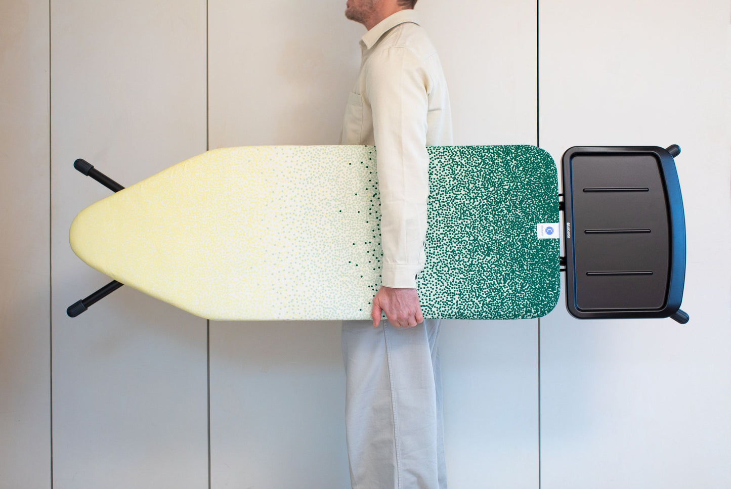 Ironing Board 124x45cm (C) Solid Steam Unit Holder - New Dawn