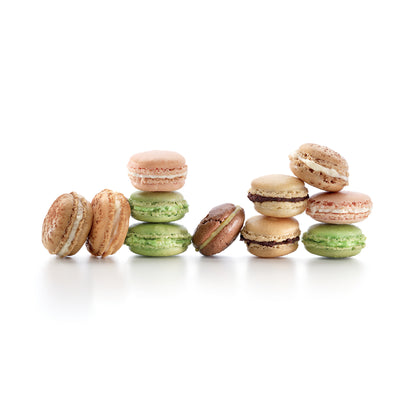 Silicone Macaron Baking Mat 40cm - Brown
