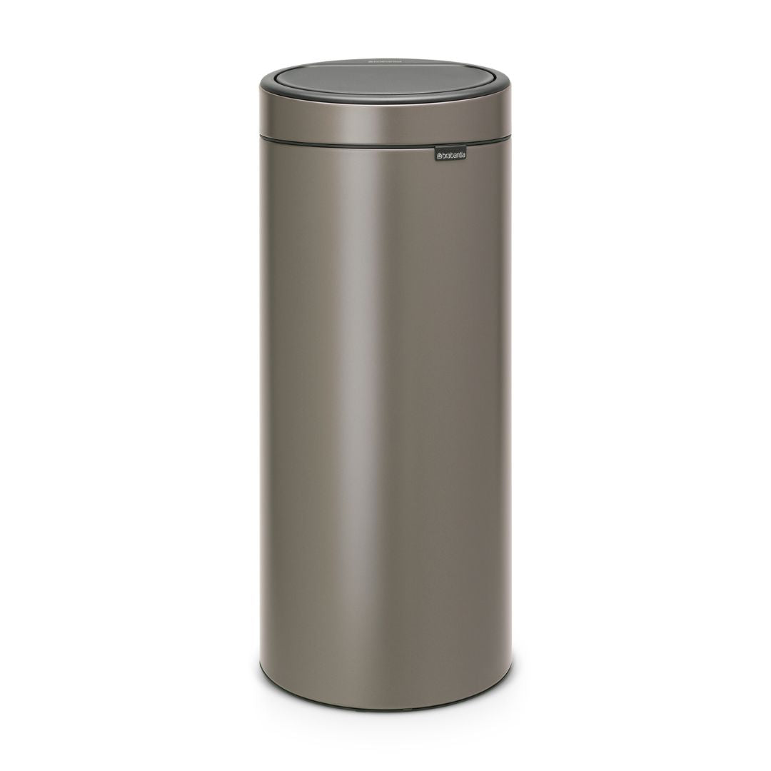 Touch Bin New 30 litre - Platinum