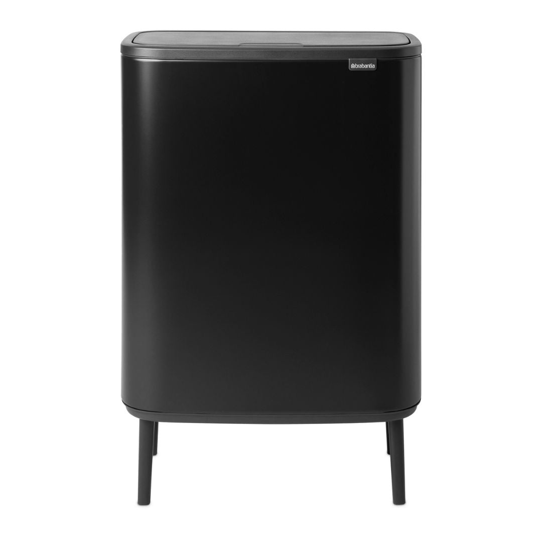Bo Touch Bin Hi 60 litre - Matt Black