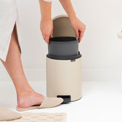Pedal Bin NewIcon 5 Litre - Soft Beige