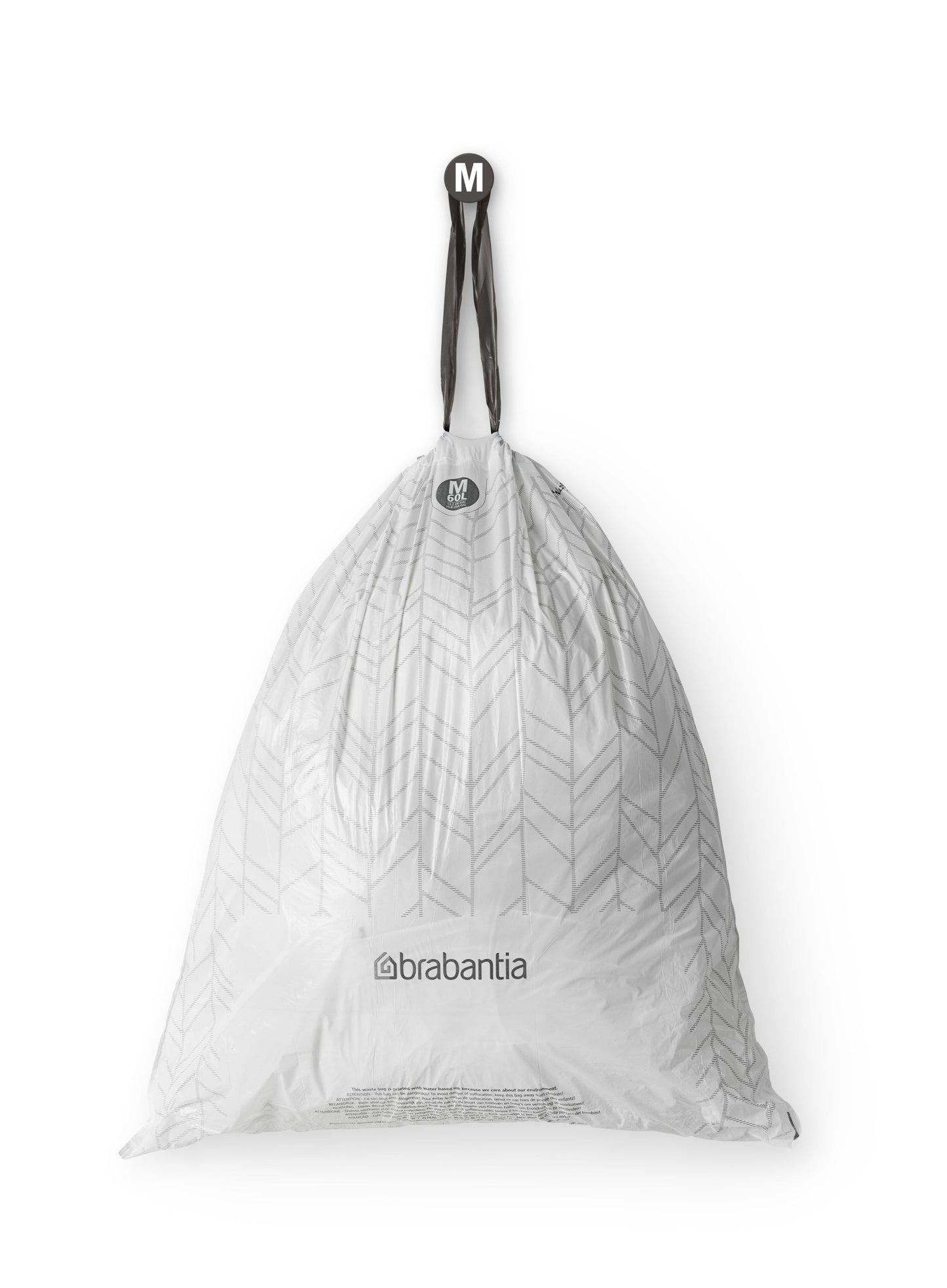 PerfectFit Bin Bags For Bo, Code M (60 litre), Roll with 10 Bags