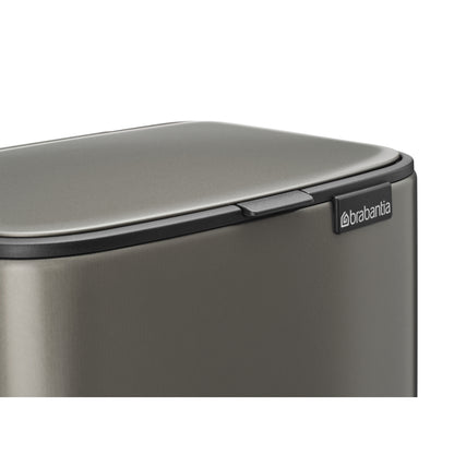 Bo Pedal Bin 7 Litre - Platinum