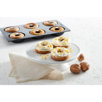 Doughnuts Mould - 6 cav - Black