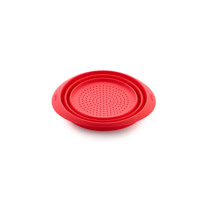 Collapsible Colander - 23cm - Red