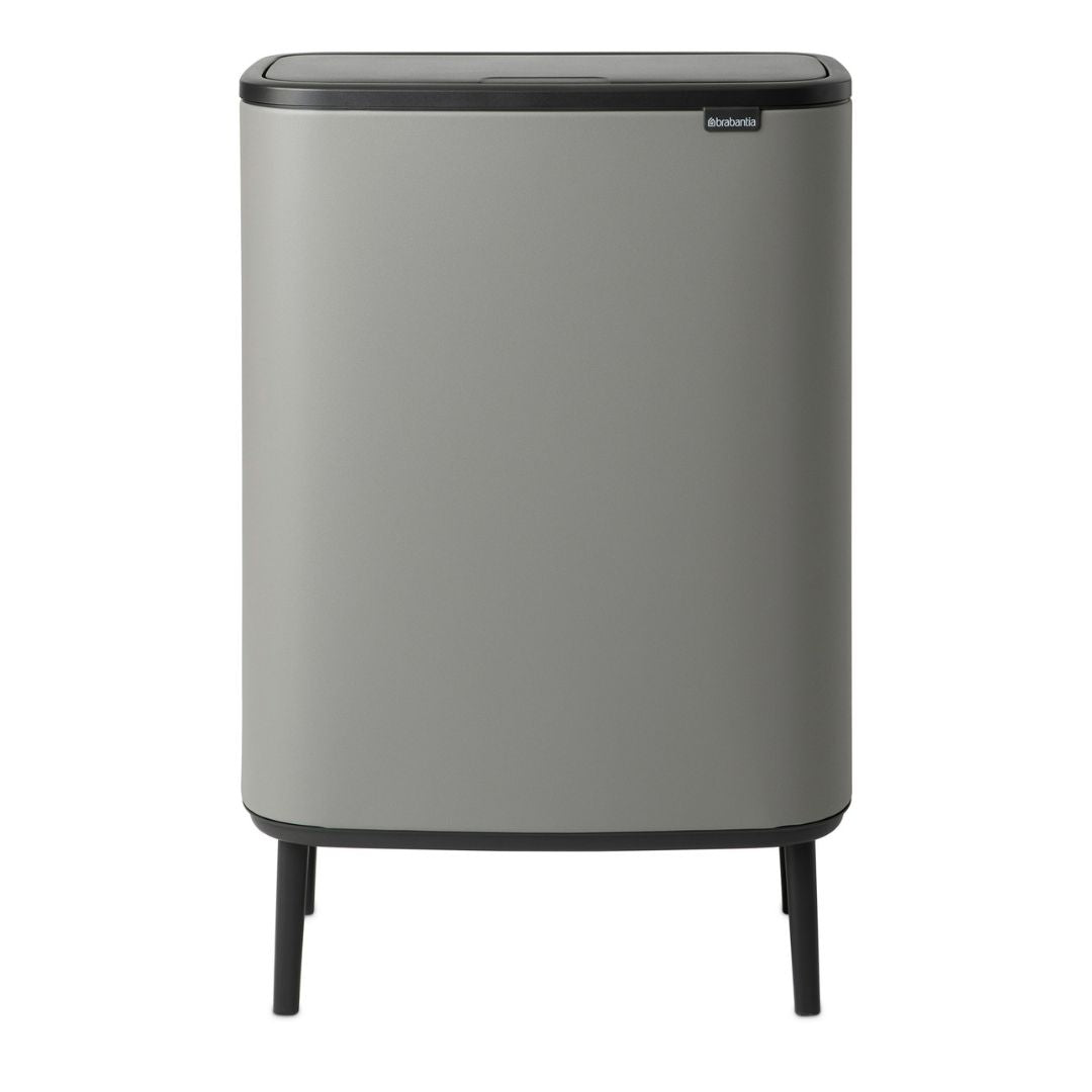 Bo Touch Bin Hi 2 x 30 litre - Mineral Concrete Grey