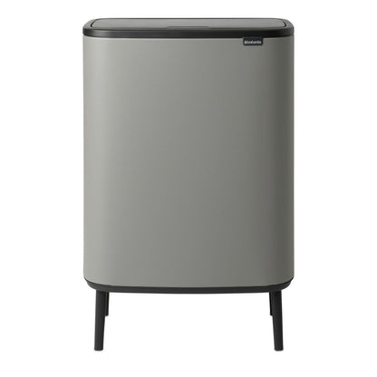 Bo Touch Bin Hi 2 x 30 litre - Mineral Concrete Grey