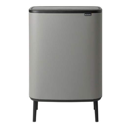 Bo Touch Bin Hi 2 x 30 litre - Mineral Concrete Grey