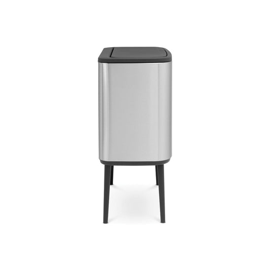 Bo Touch Bin 36 Litre - Fingerprint Proof Matt Steel