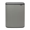 Bo Touch Bin 2 x 30 litre - Mineral Concrete Grey