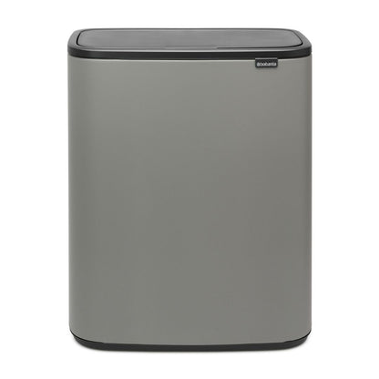Bo Touch Bin 2 x 30 litre - Mineral Concrete Grey