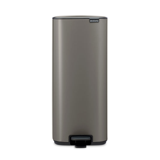 Bo Pedal Bin 30 Litre - Platinum