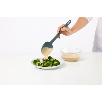 Non-Scratch Serving Spoon - Green
