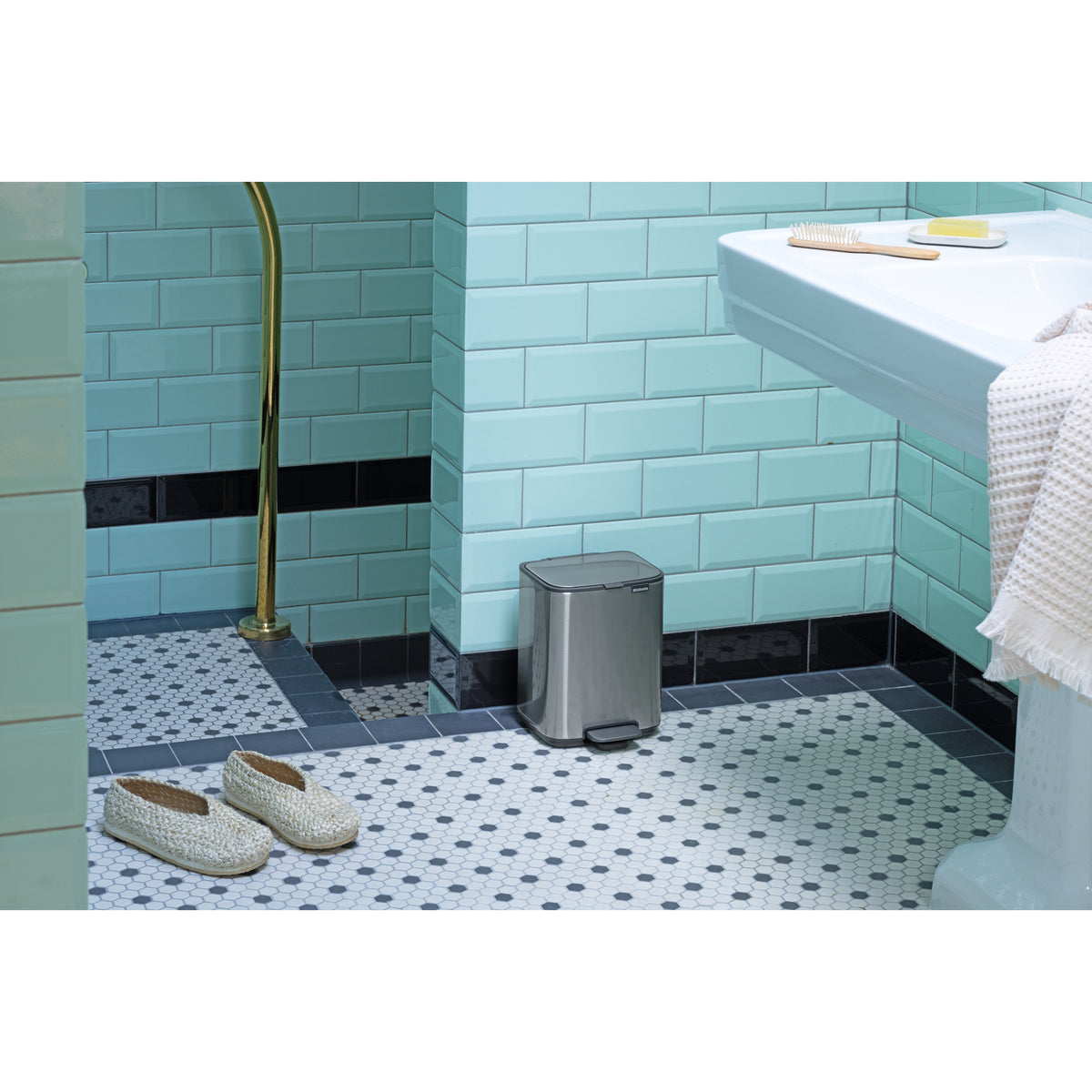 Bo Pedal Bin 4 Litre - Matt Steel Fingerprint Proof