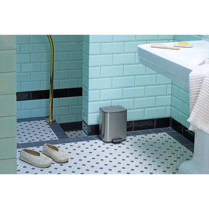 Bo Pedal Bin 4 Litre - Matt Steel Fingerprint Proof