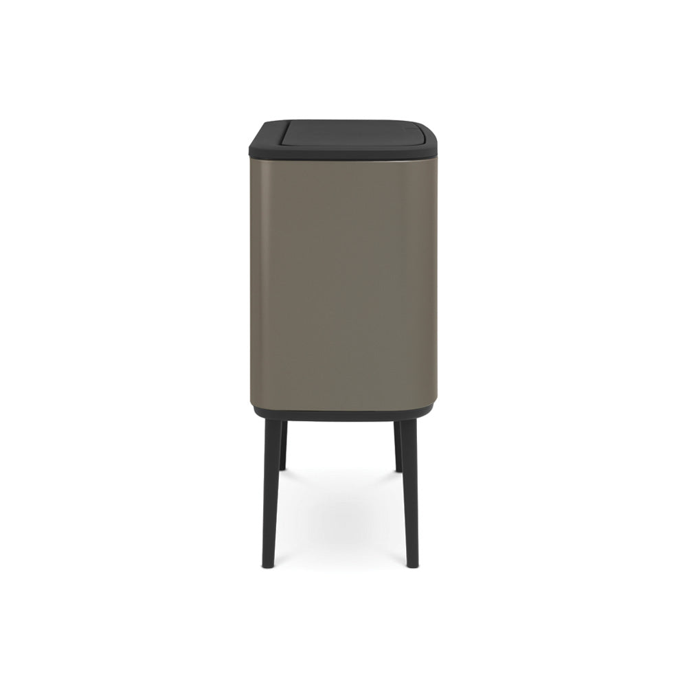 Bo Touch Bin 11 + 23 litre - Platinum