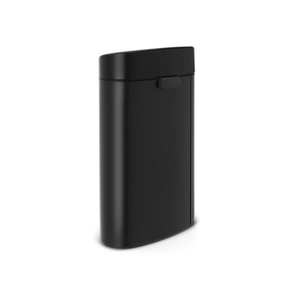 Touch Bin New 40 litre - Matt Black