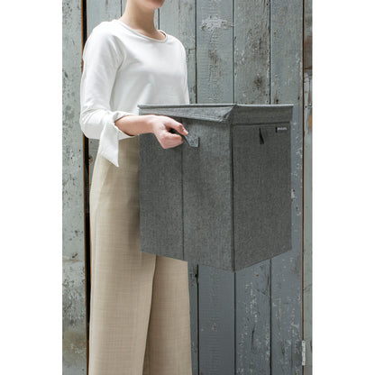 Stackable Laundry Box 35 litre – Pepper Black