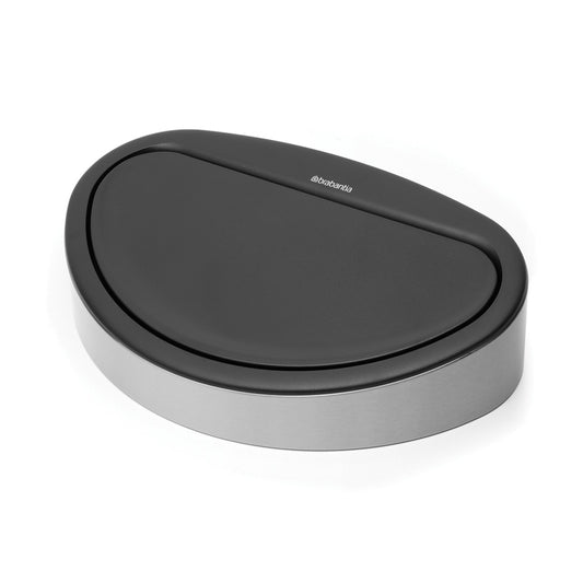 Replacement Touch Bin Lid 40 litre - Matt Steel Fingerprint Proof