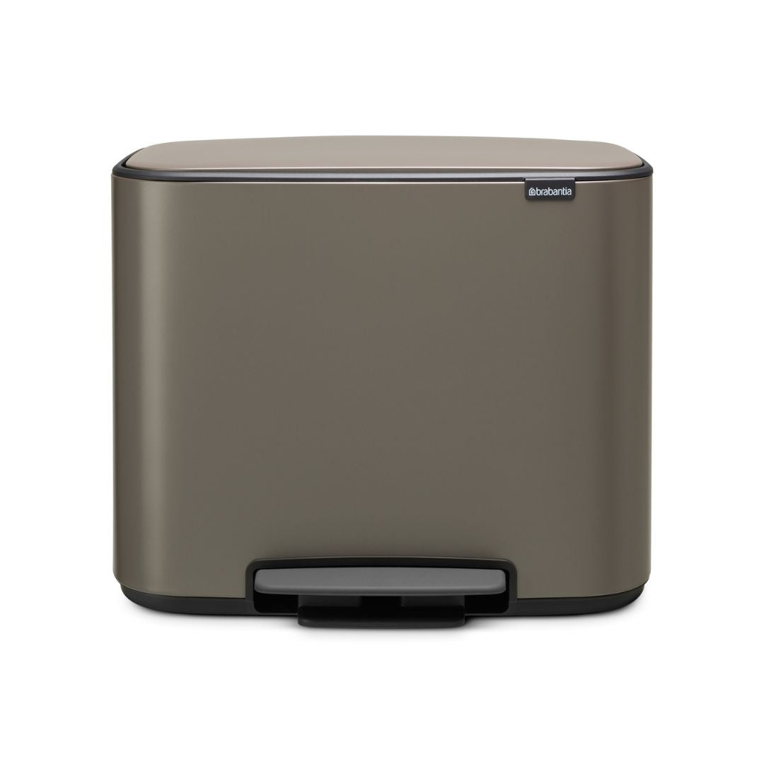 Bo Pedal Bin 36 litre - Platinum