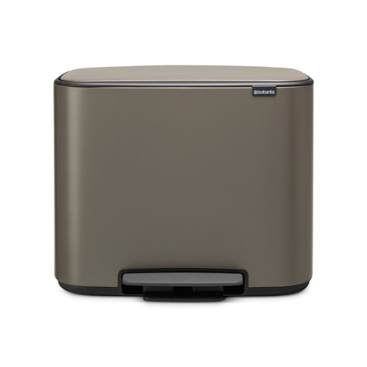Bo Pedal Bin 36 litre - Platinum