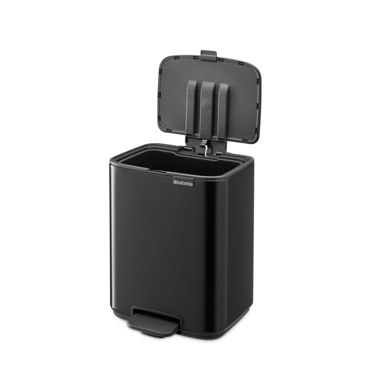 Bo Pedal Bin 7 Litre - Matt Black