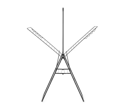 Hangon Drying Rack 25 metres + Rod Black