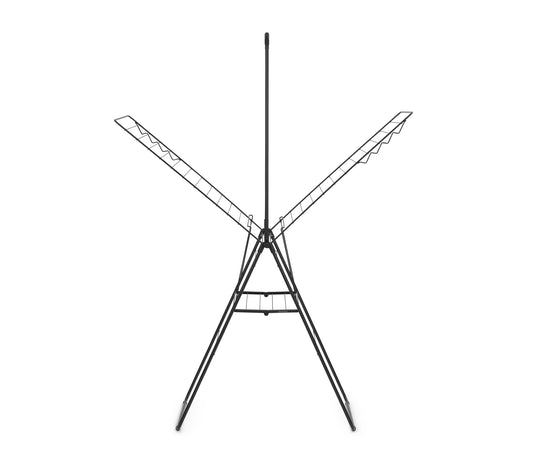 Hangon Drying Rack 25 metres + Rod Black