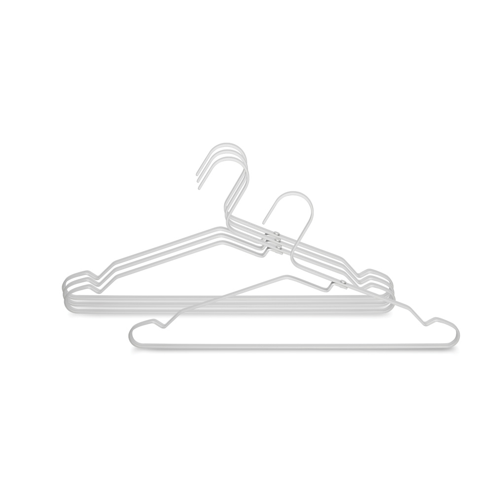 Aluminium Clothes Hanger, Set of 4 - Silver | Brabantia® South Africa ...