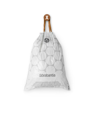 PerfectFit Bin Bags For Bo &amp; newIcon, Code X (10-12 litre), Roll with 20 Bags