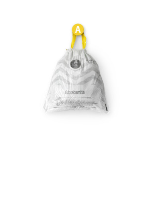 Perfectfit Bin Bags Code A (3-4 litre), Roll with 20 Bin Bags