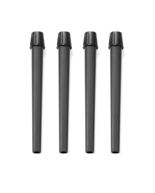 Replacement Legs for Bo Touch Bin, 4 piece - Grey