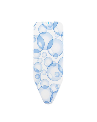 Ironing Board Cover (C) 124x45cm, Complete Set PerfectFlow - Bubbles