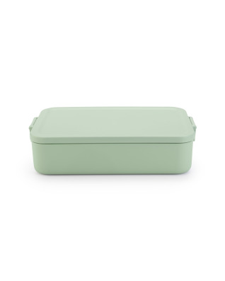 Make &amp; Take Lunch Box Bento, Large - Jade Green